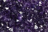 Amethyst Cut Base Crystal Cluster - Uruguay #113833-1